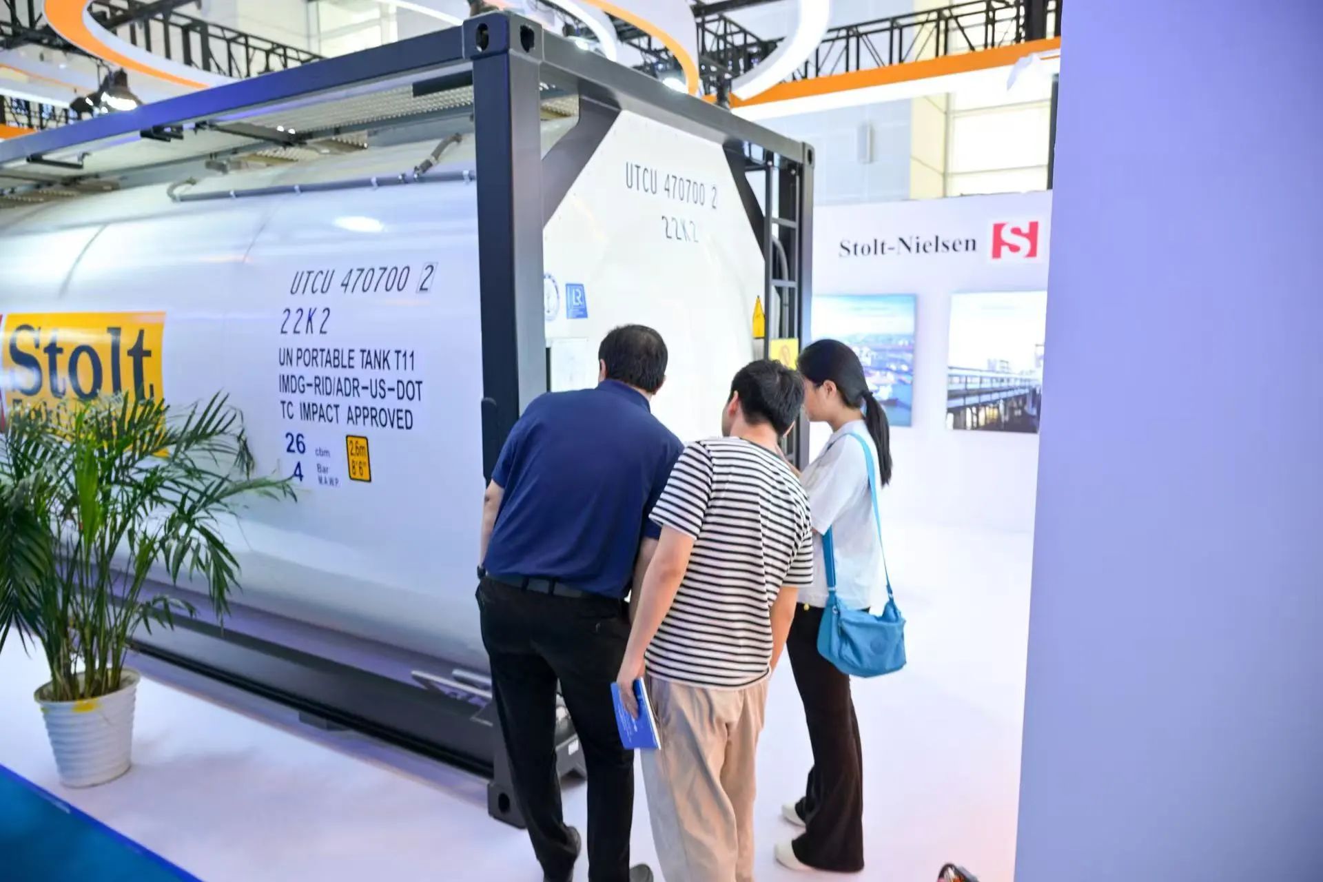全球集装罐供应商-思多而特集装罐事业部(Stolt Tank Containers)天津国际航运展液体运输创新成果展 08